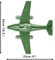 COBI Historical Collection WWII Messerschmitt Me 262 Fighter Plane